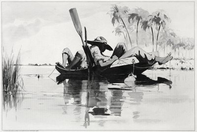 Bir Balıkçı Partisi, 1890. by Winslow Homer