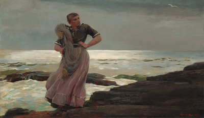 Denizde Bir Işık by Winslow Homer