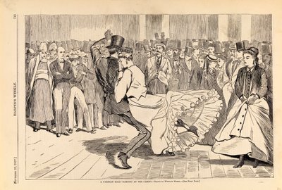 A Parisian Ball--Dancing at the Casino, Harper