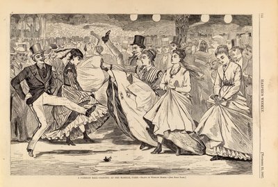 A Parisian Ball--Dancing at the Mabille, Paris, Harper