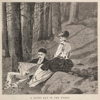 Ormanda Sessiz Bir Gün, 1870. by Winslow Homer