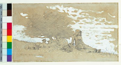Bir Çoban, 1879 by Winslow Homer