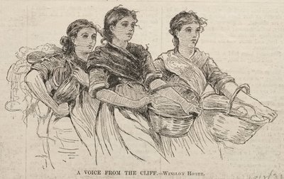Uçurumdan Bir Ses. by Winslow Homer