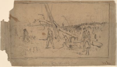 Çatışma Hattının İlerlemesi by Winslow Homer