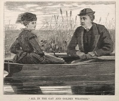 Hepsi Gay ve Altın Hava Durumunda, 1869. by Winslow Homer