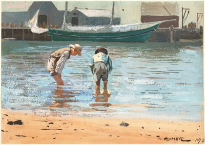 erkek çocuklar by Winslow Homer