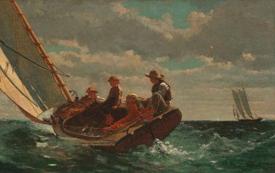 Adil Bir Rüzgar Esinti, 1873-1876. by Winslow Homer