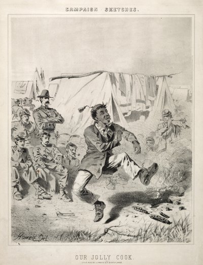 Kampanya Skeçleri: Bizim Jolly Cook, 1863. by Winslow Homer