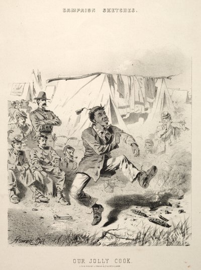 Kampanya Skeçleri: Bizim Jolly Cook, 1863. by Winslow Homer