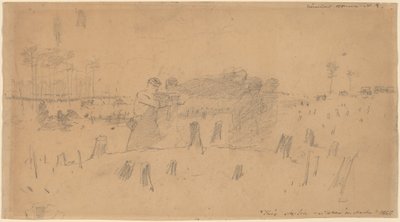 Yaralıları Taşımak, 1865. by Winslow Homer