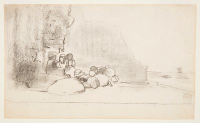 Deniz Kenarında Oynayan Çocuklar, Cullercoats, İngiltere by Winslow Homer