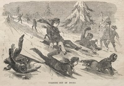 Kapıdan Kaçış, 1857. by Winslow Homer