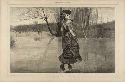 Bir Şekil Kesmek by Winslow Homer
