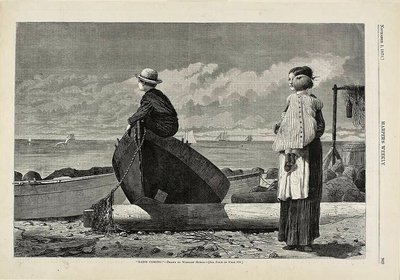 "Babam Geliyor!" by Winslow Homer