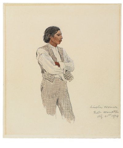 David Pharohh, Montaukların Sonu, 1874 by Winslow Homer