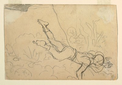 Çizim, "Conch Divers", 1885-86 by Winslow Homer