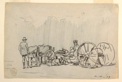 Çizim, Öküz Boynu, 1879 by Winslow Homer