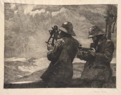 Sekiz Çan, 1881. by Winslow Homer