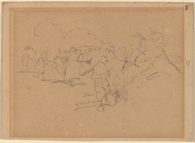 Mart sonu [recto], 1862. by Winslow Homer