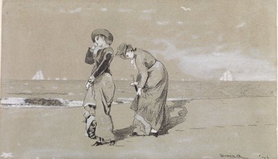 Sahilde Akşam by Winslow Homer