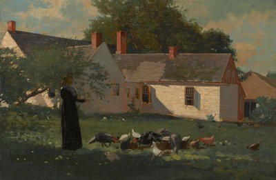 Çiftlik Sahnesi, c.1872-74 by Winslow Homer