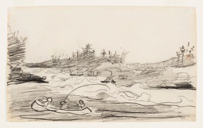 Rapids'deki balıkçılar by Winslow Homer