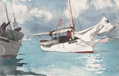 Balıkçı Tekneleri, Key West by Winslow Homer
