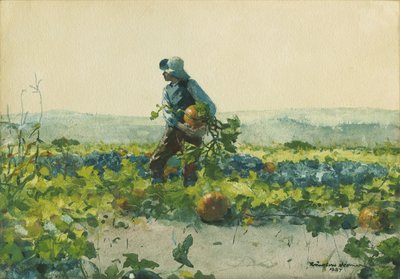 Çiftçi Çocuğu Olmak İçin by Winslow Homer