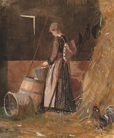 Taze Yumurta, 1874. by Winslow Homer