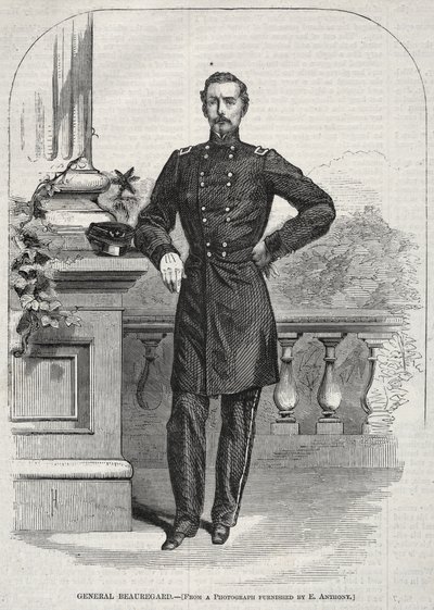 Genel Beauregard, 1861. by Winslow Homer