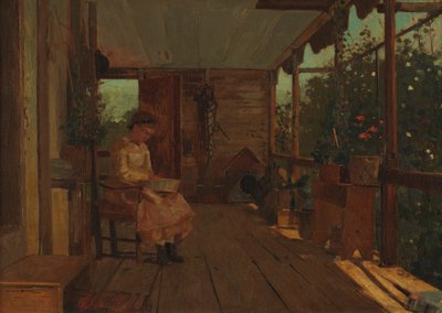 Kız Bombardımanı Bezelye by Winslow Homer