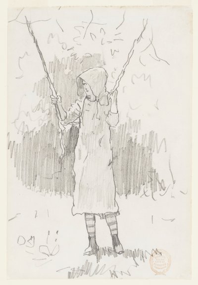 Salıncakta Kız by Winslow Homer