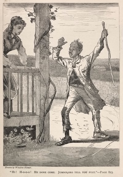 Merhaba! H-O-O-O! Geldi. Jumboloro Önce Söyle, 1869. by Winslow Homer