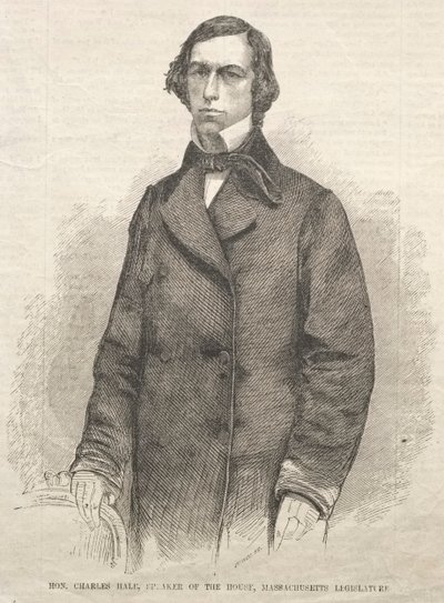 Tatlım. Charles Hale, Meclis Başkanı, Massachusetts Yasama Meclisi, 1859. by Winslow Homer
