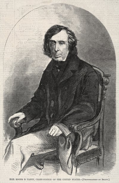 Tatlım. Roger B. Taney, Birleşik Devletler Başyargıcı, 1860. by Winslow Homer