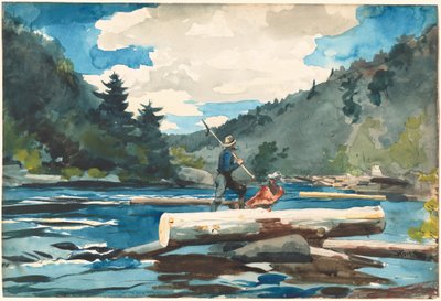 Hudson Nehri, Günlüğü by Winslow Homer