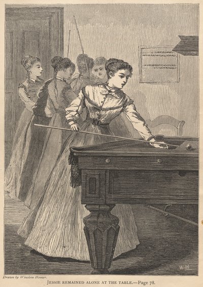 Jessie Masada Yalnız Kaldı by Winslow Homer