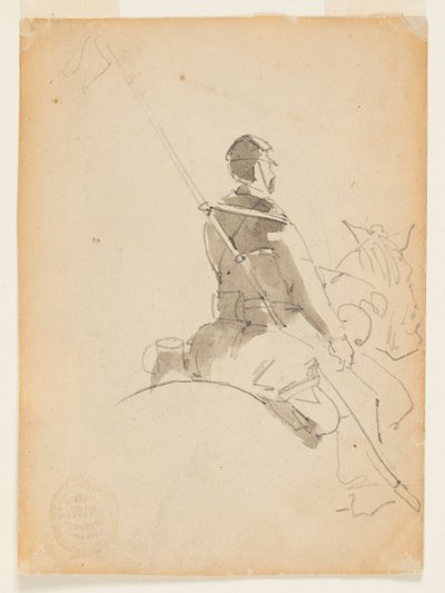 Atlı Mızrakçı by Winslow Homer