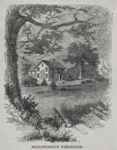 Meadowbrook Papaz Evi, 1860. by Winslow Homer
