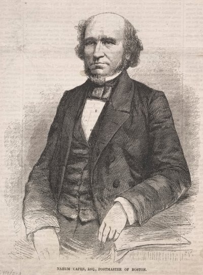 Nahum Capen, Av., Boston Posta Müdürü, 1859. by Winslow Homer