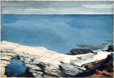 Doğal Köprü, Bermuda, c.1901 (suluboya) by Winslow Homer