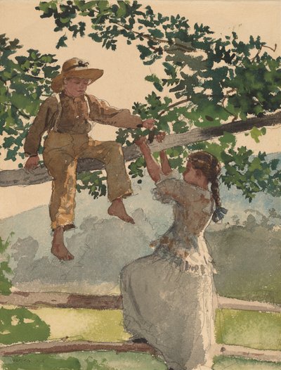 Çitte, 1878. by Winslow Homer