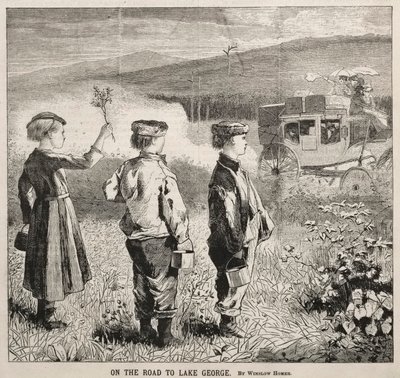 George Gölü Yolunda, 1869. by Winslow Homer