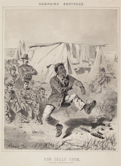 Neşeli Aşçımız (Kampanya Eskizleri) by Winslow Homer