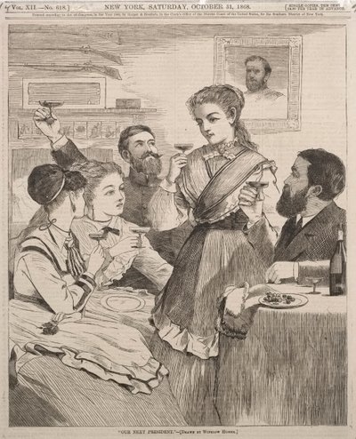 Sonraki Başkanımız, 1868. by Winslow Homer