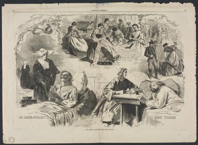 Kadınlarımız ve Savaş, 1862. by Winslow Homer