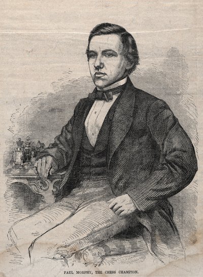 Paul Morphy, Satranç Şampiyonu by Winslow Homer