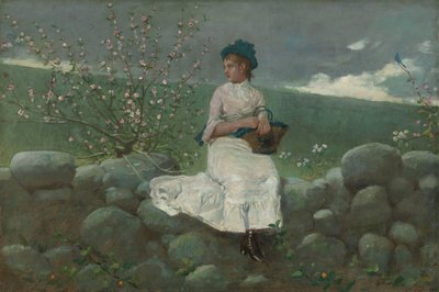 Şeftali çiçekleri by Winslow Homer