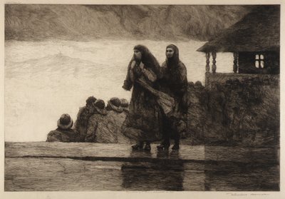 Denizin Tehlikeleri by Winslow Homer