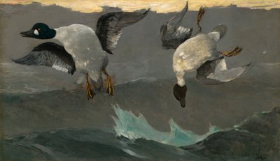 Sağ ve Sol, 1909. by Winslow Homer